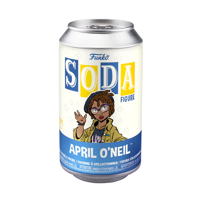 APRIL O'NEIL - TEENAGE MUTANT NINJA TURTLES: MUTANT MAYHEM VINYL SODA