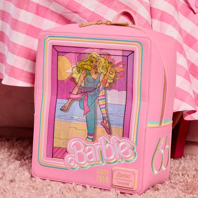 BARBIE DOLL BOX TRIPLE LENTICULAR MINI BACKPACK - MATTEL
