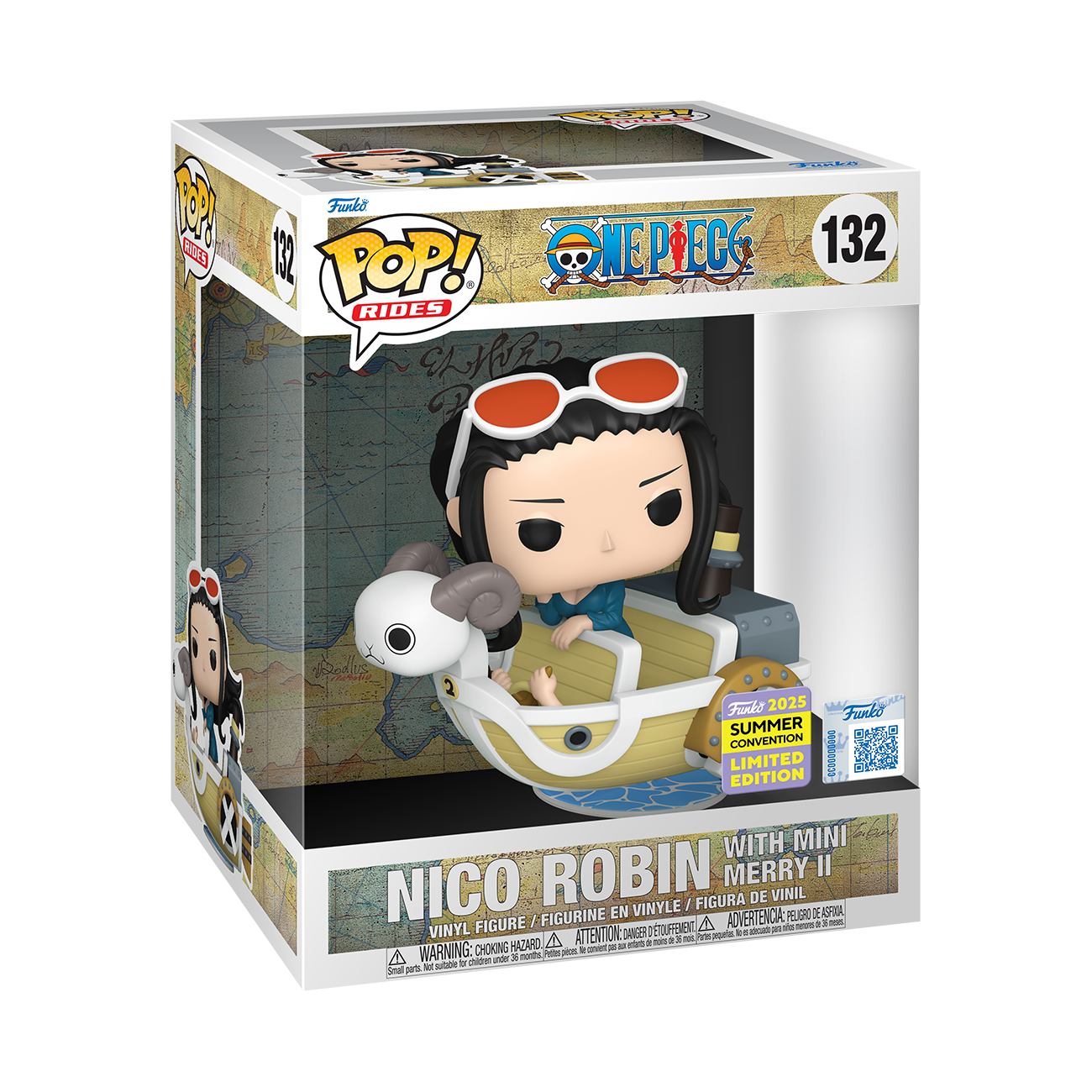 Pop! Rides Deluxe Nico Robin with Mini Merry II