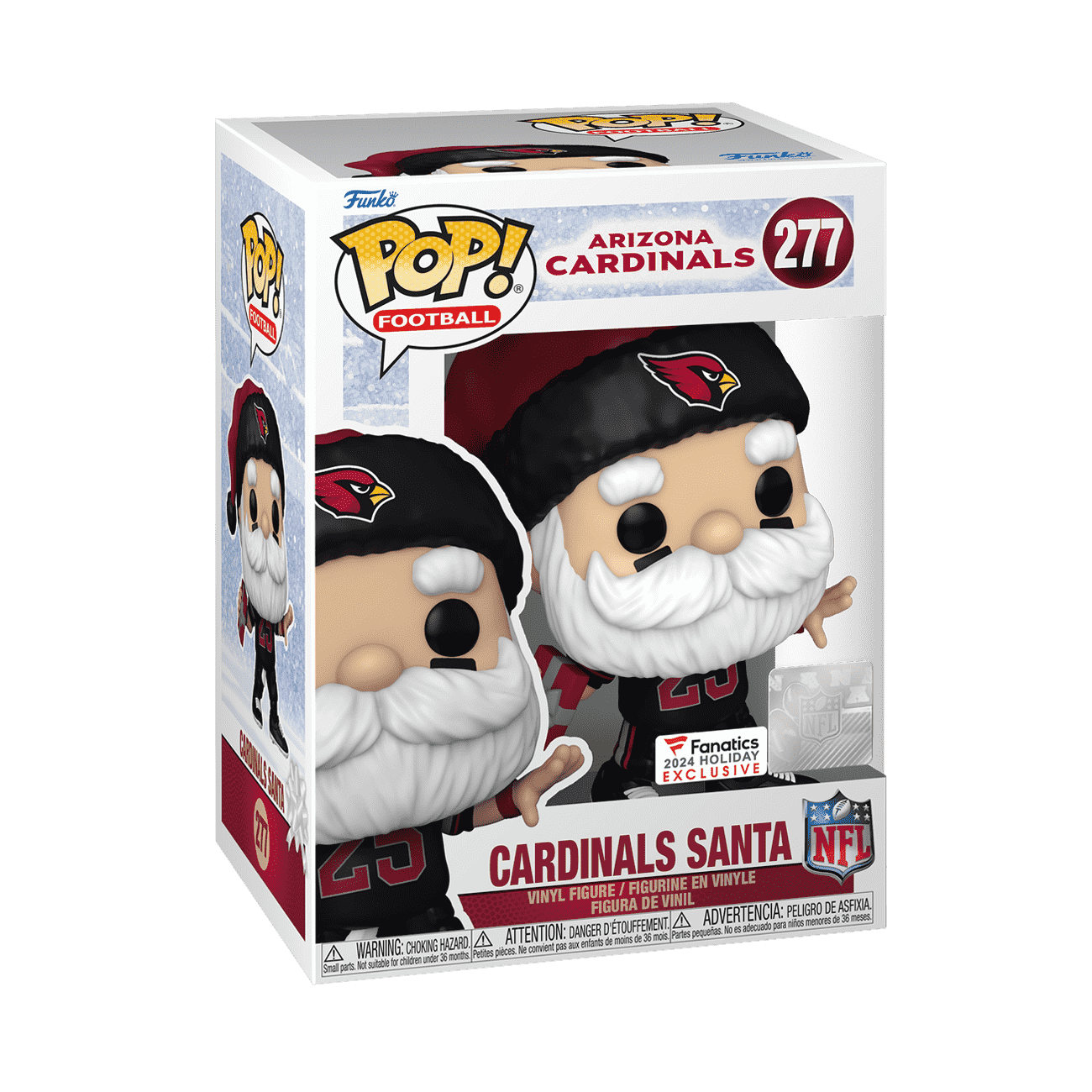 Pop! Cardinals Santa (Throwing)