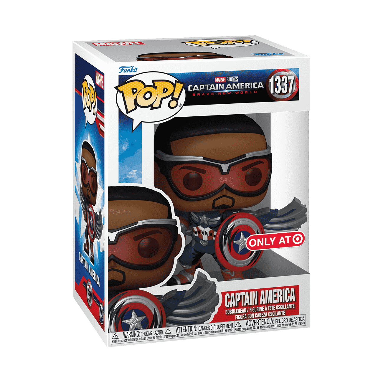Pop! Captain America (Sam Wilson) (Comic Deco)