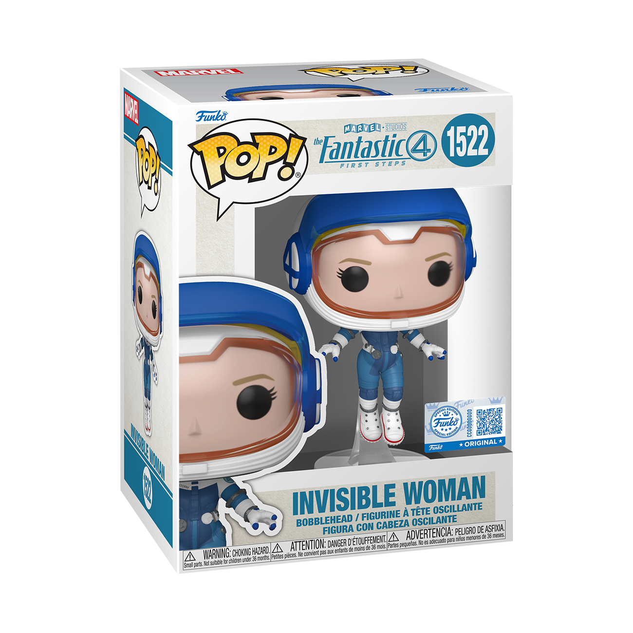 Pop! Invisible Woman (Space Suit) (Fantastic Four: First Steps)