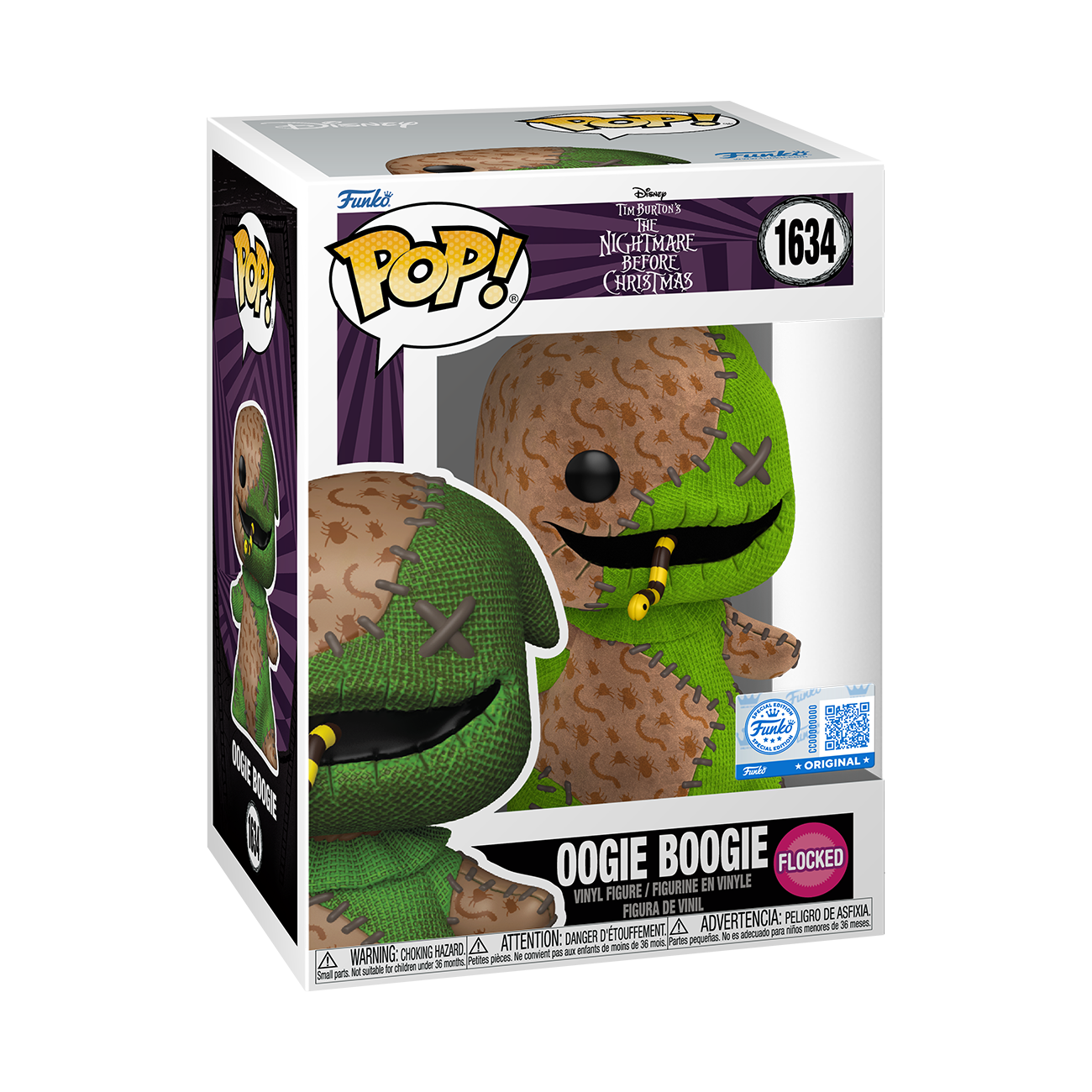 Pop! Oogie Boogie (Flocked)