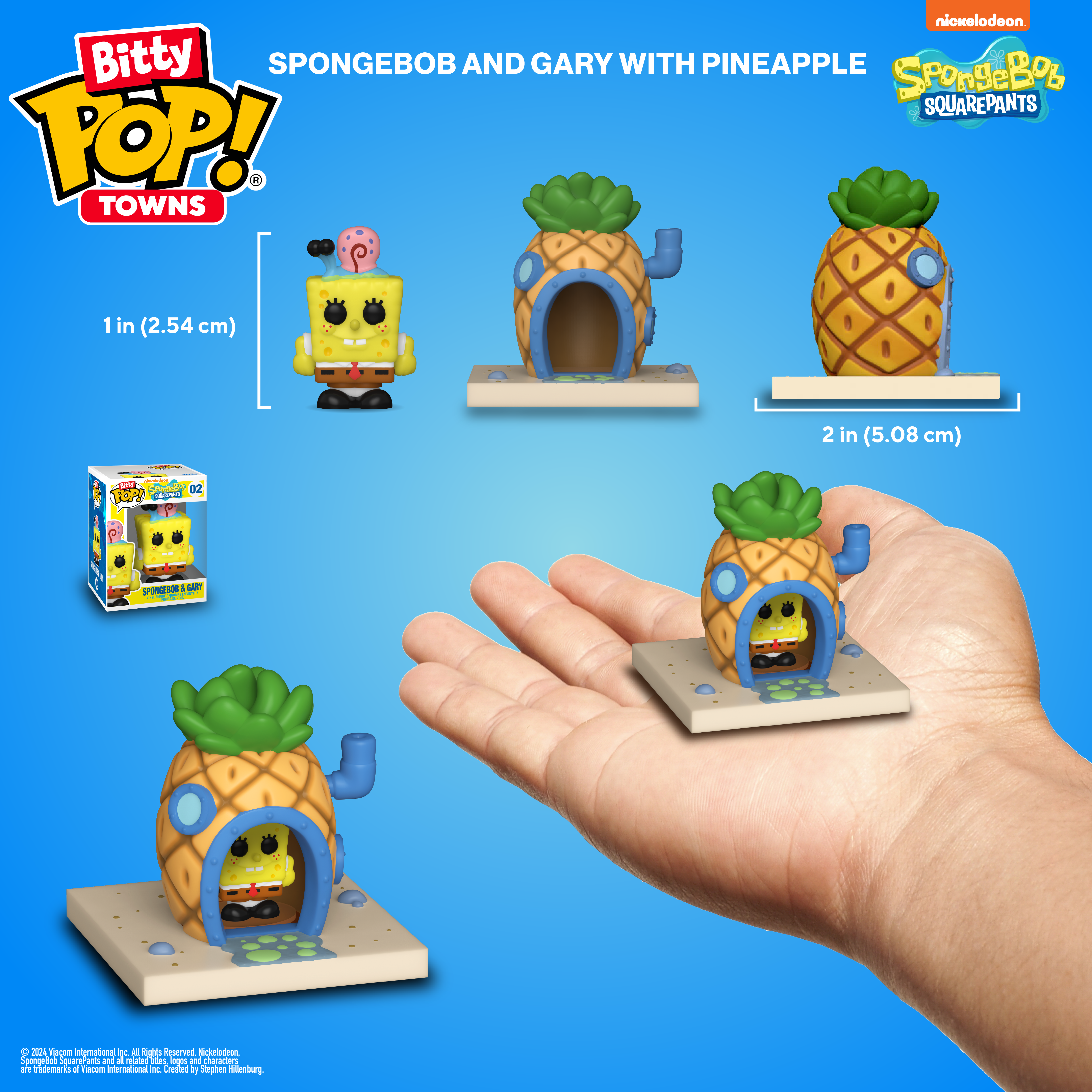 Bitty Pop! Towns SpongeBob and Pineapple House