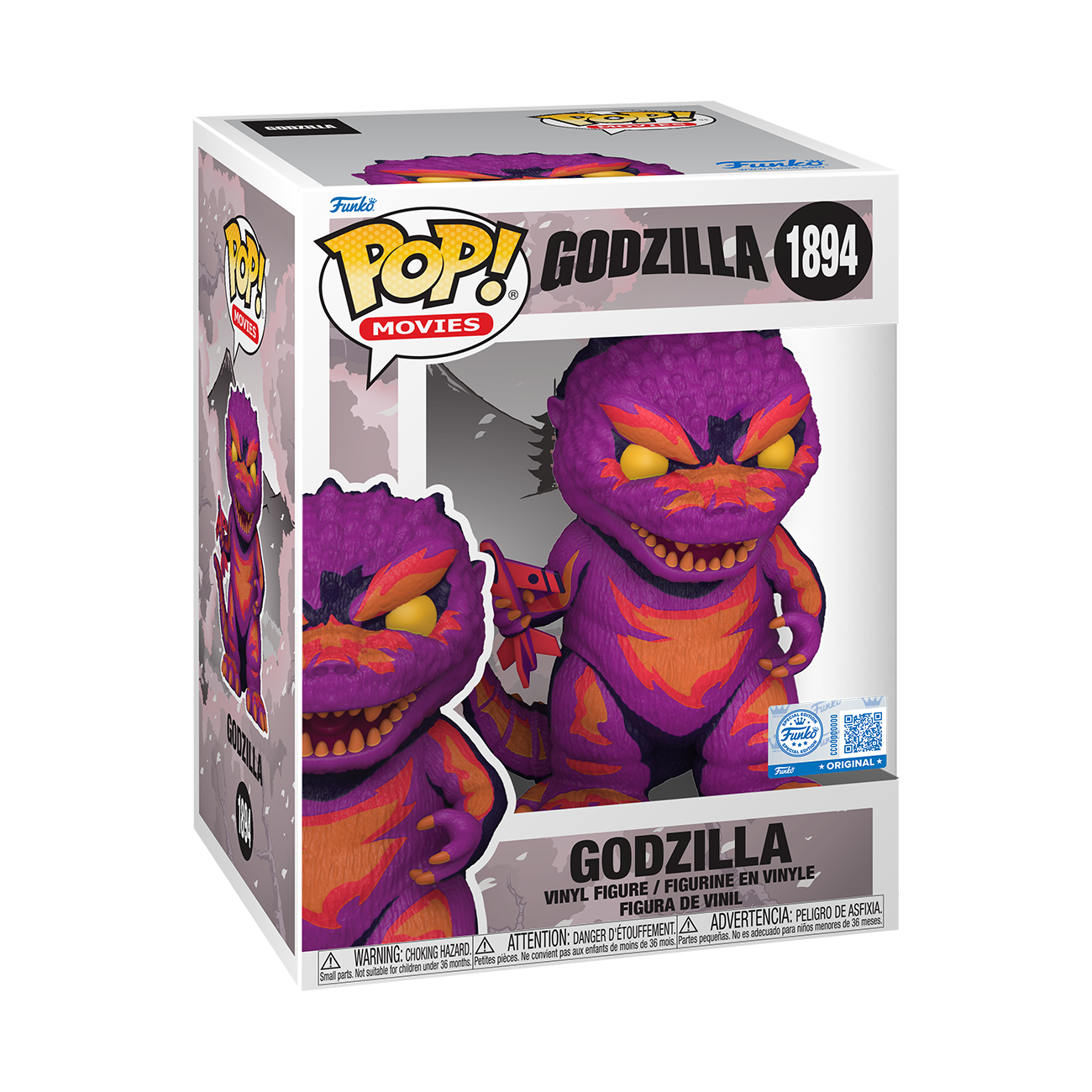Pop! Godzilla Premium Godzilla (Holding Plane) (Deco)