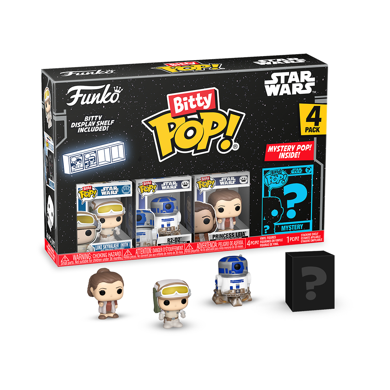 Bitty Pop! Star Wars The Empire Strikes Back 4-Pack Series 1
