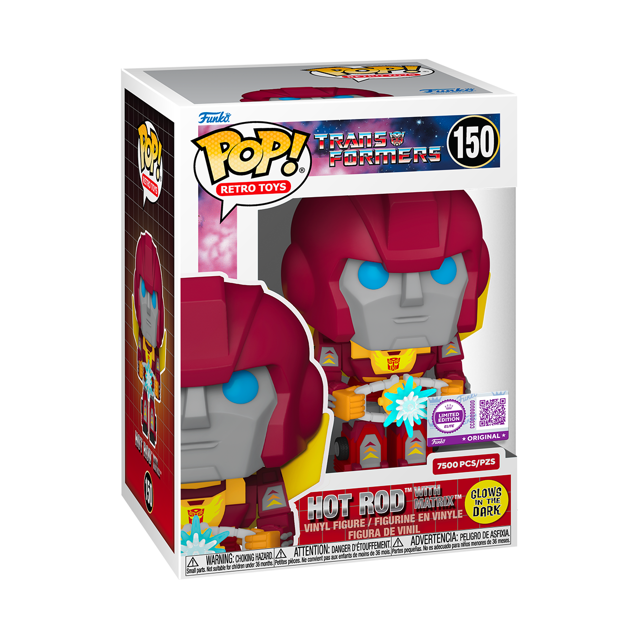 Pop! Hot Rod with Matrix (Glow)