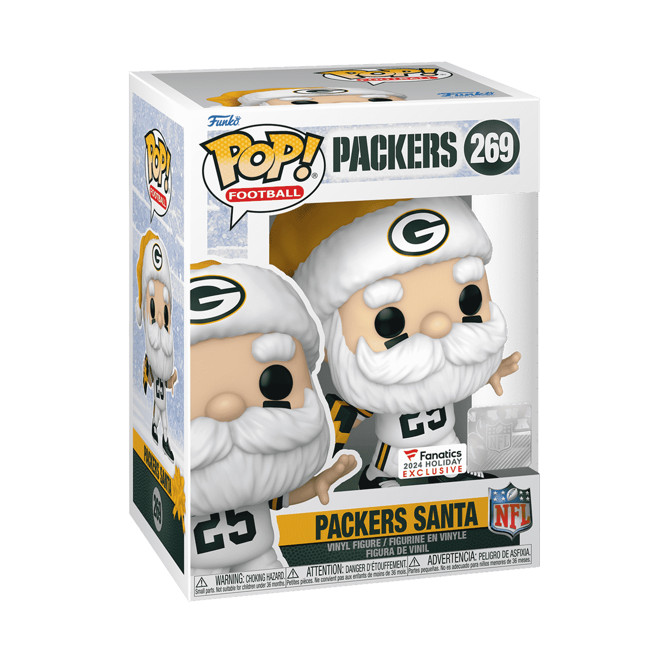 Pop! Packers Santa (Throwing)