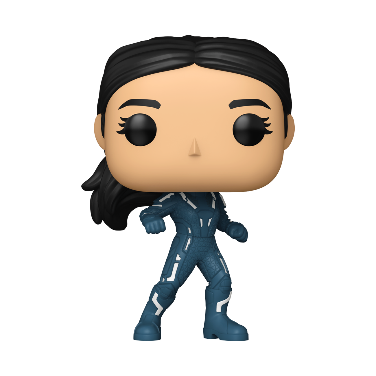 Pop! Eve Kim (Glow) (Tron: Ares) with Pop! Protector