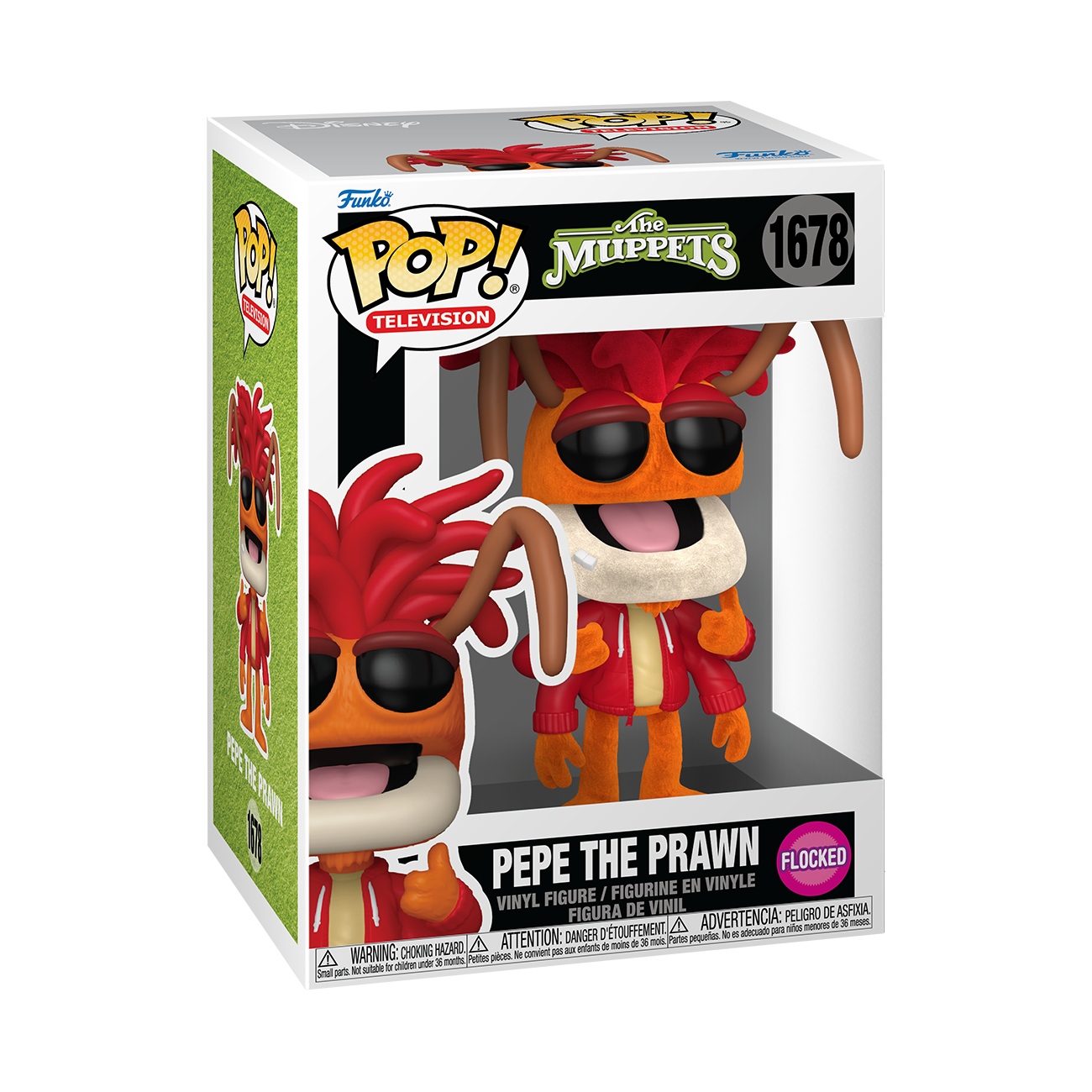 Pop! Pepe the Prawn (Flocked)