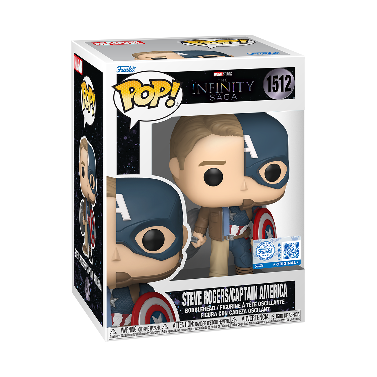 Pop! Steve Rogers/Captain America (The Infinity Saga)