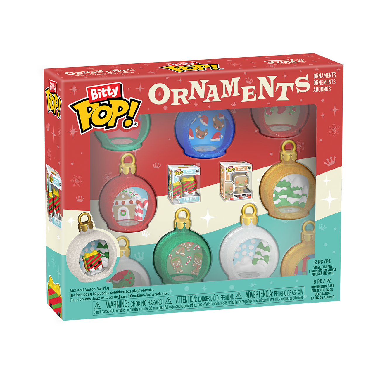 Bitty Pop! Ornaments 9-Pack