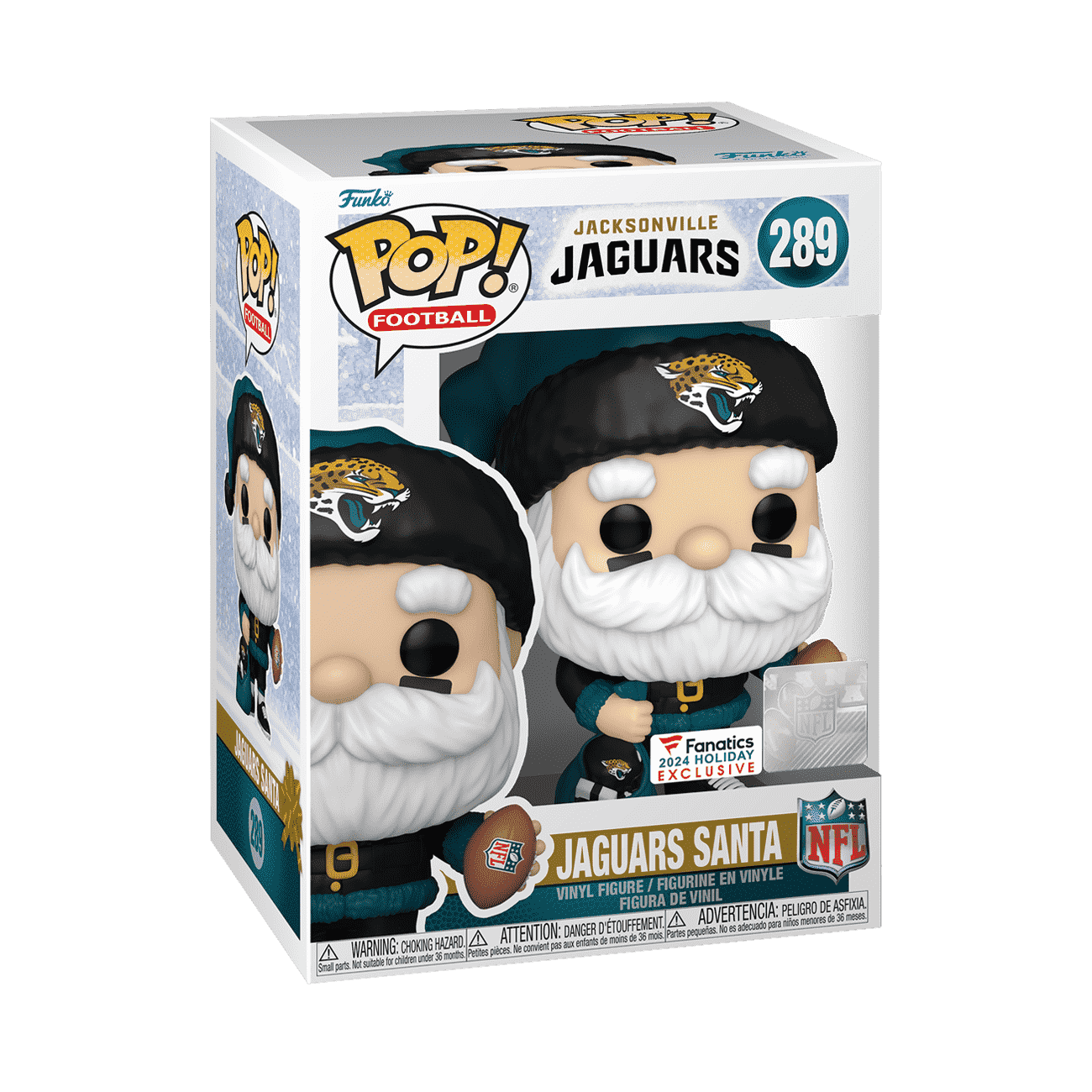 Pop! Jaguars Santa