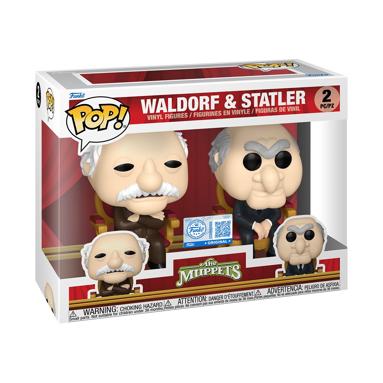 Pop! Waldorf & Statler 2-Pack