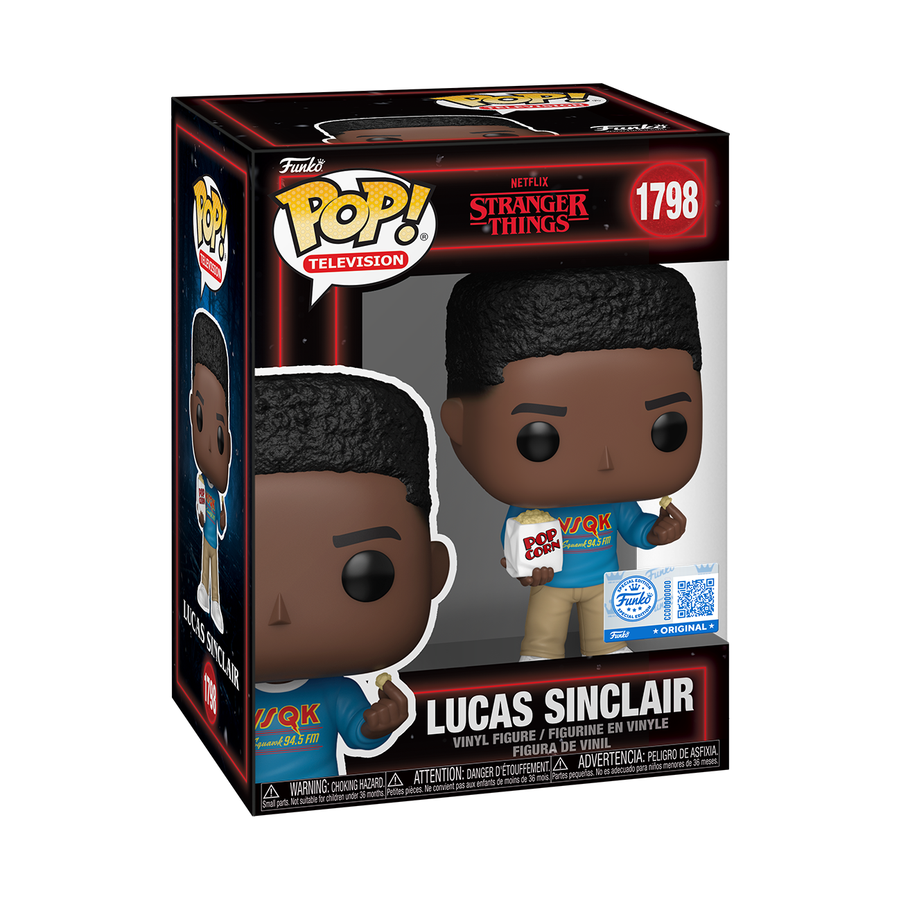 Pop! Lucas Sinclair with Popcorn