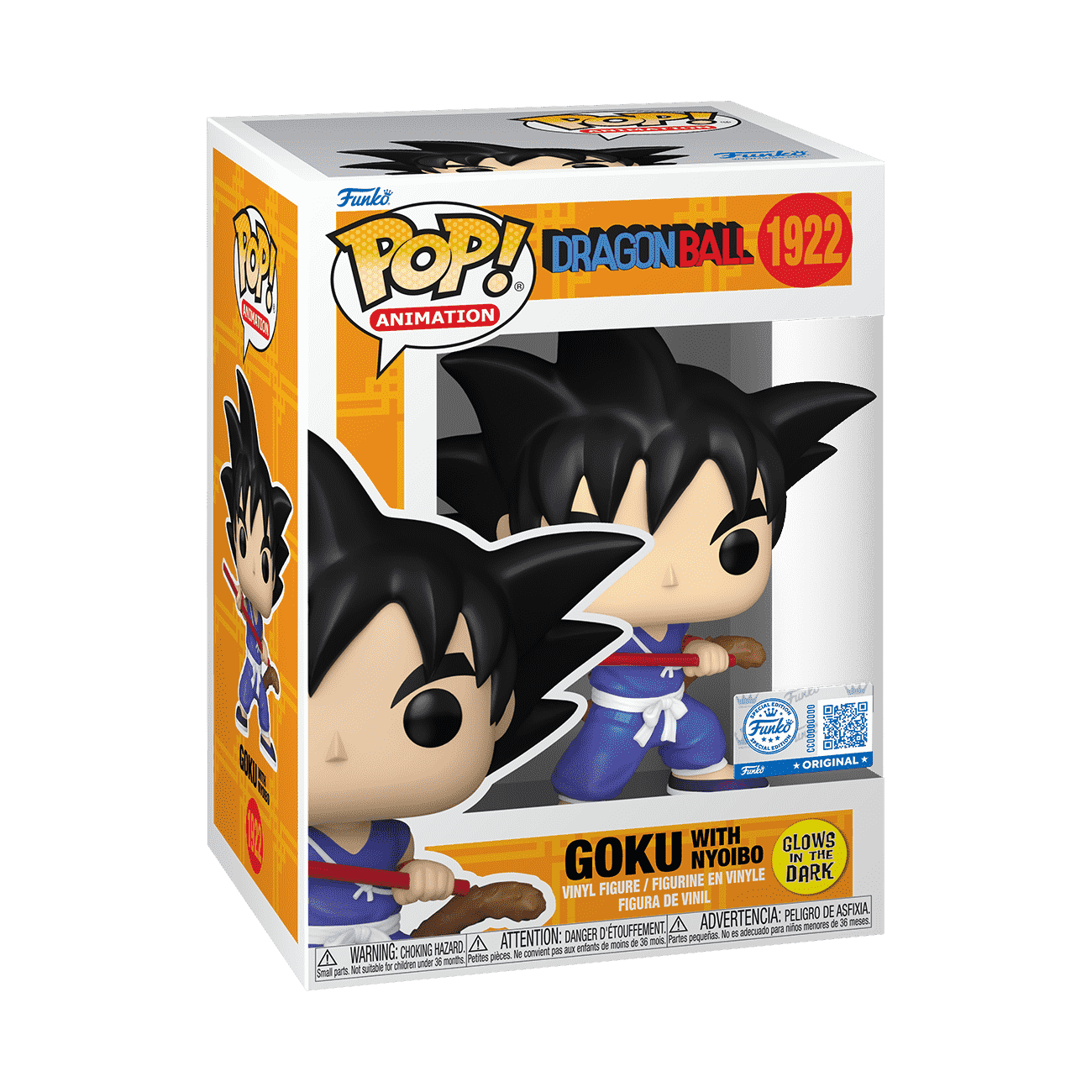 Pop! Goku with Nyoibo (Glow)