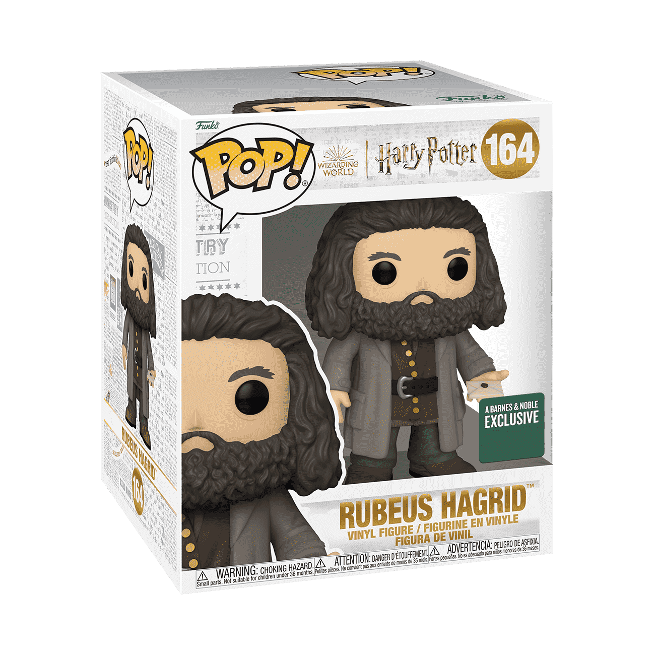 Pop! Super Rubeus Hagrid with Letter