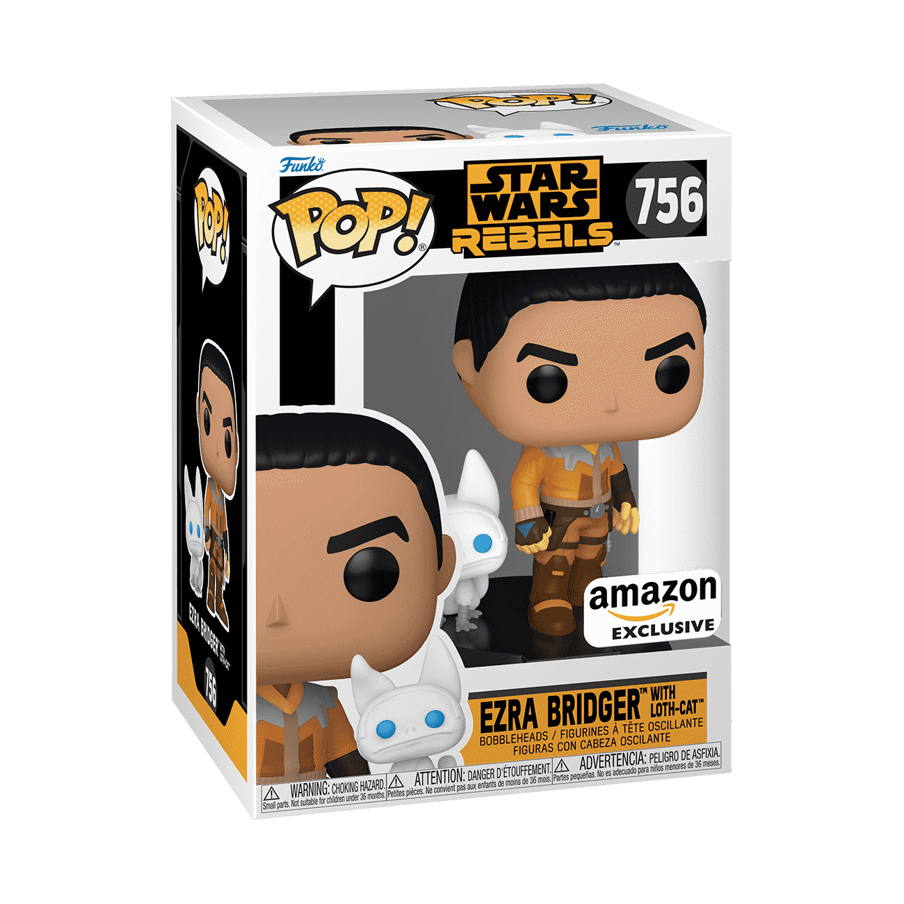 Pop! & Buddy Ezra Bridger with Loth-Cat