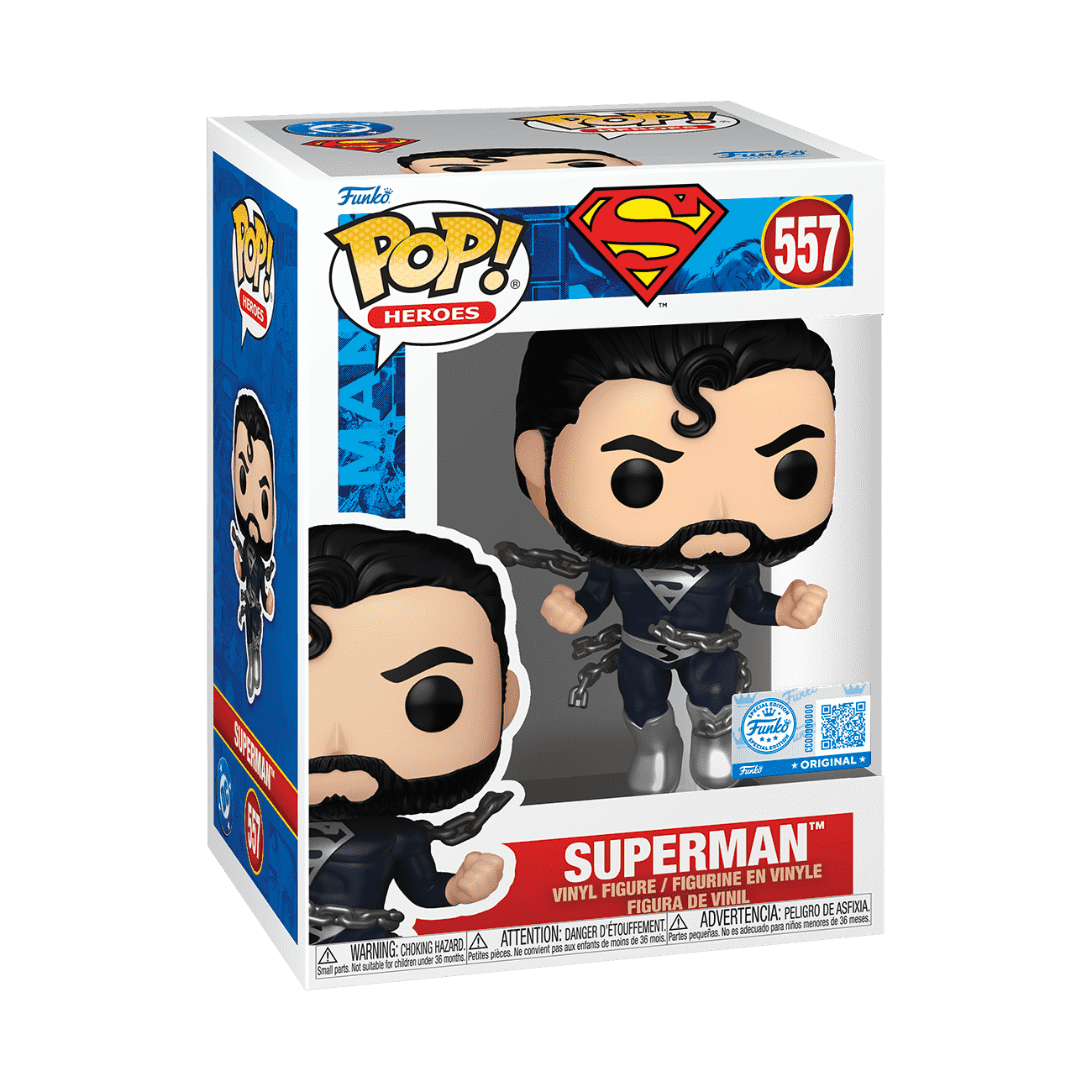 Pop! Superman (Black Suit)