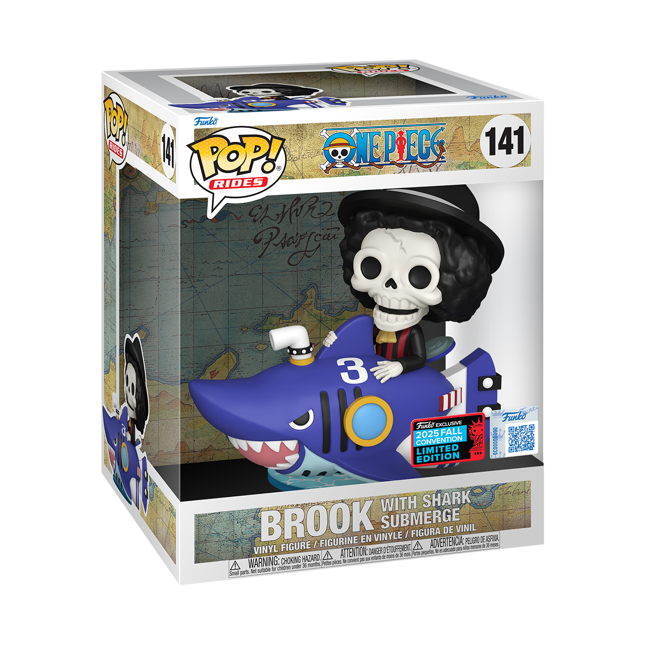 Pop! Rides Deluxe Brook with Shark Submerge