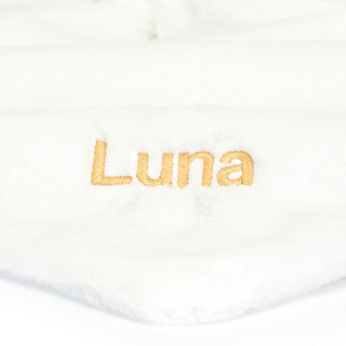 Personalised Bashful Luxe Bunny Luna Soother