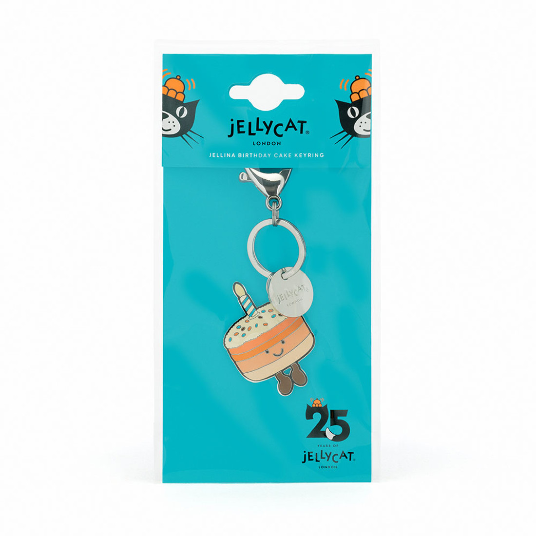 Amuseables Jellina Birthday Cake Keyring