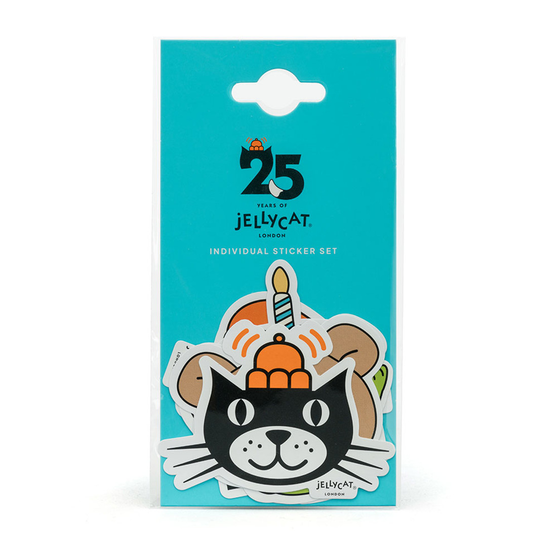 Jellycat 25th Anniversary Stickers