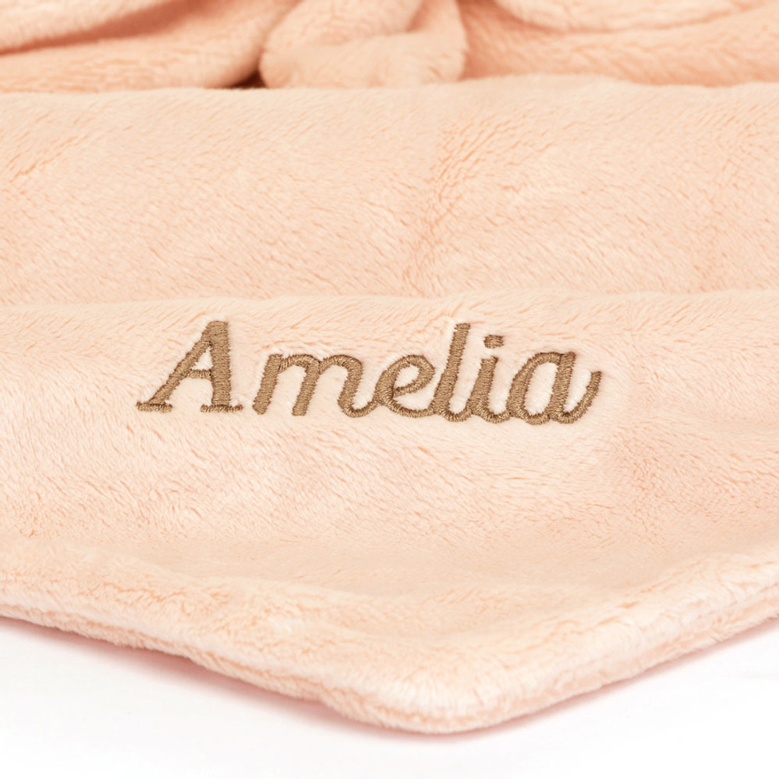 Personalised Bashful Blush Bunny Soother