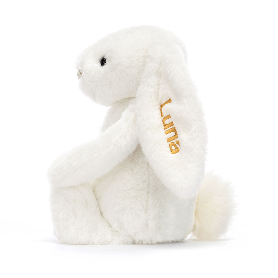 Personalised Bashful Luxe Bunny Luna Medium