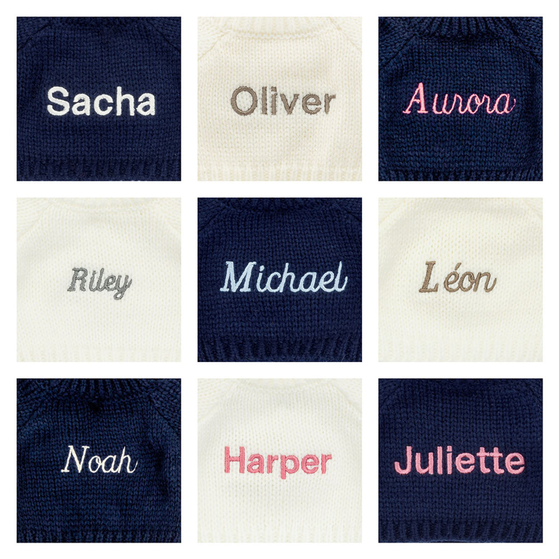 Bashful Luxe Bunny Nimbus with Personalised Navy Jumper