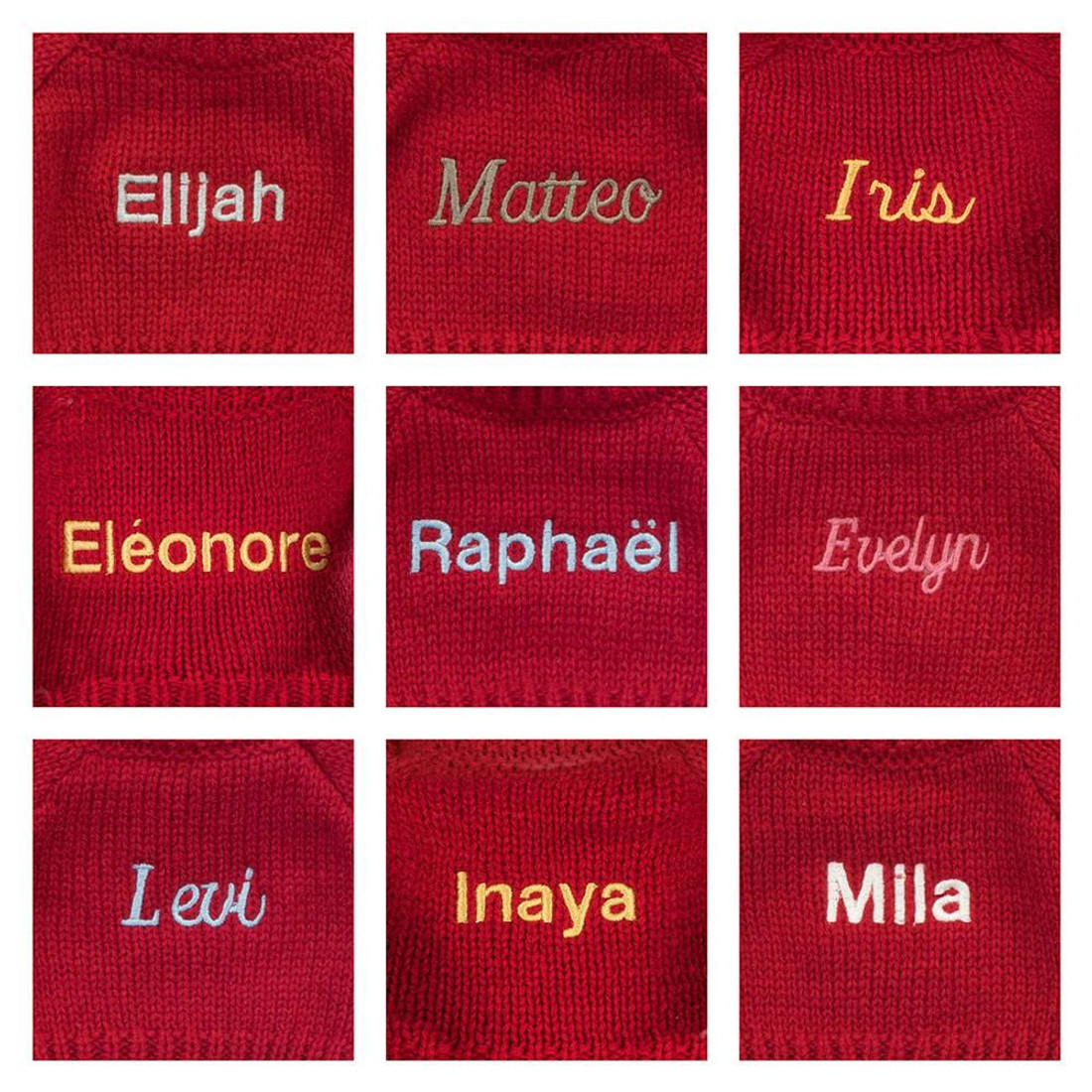 Bashful Luxe Bunny Willow with Personalised Red Jumper