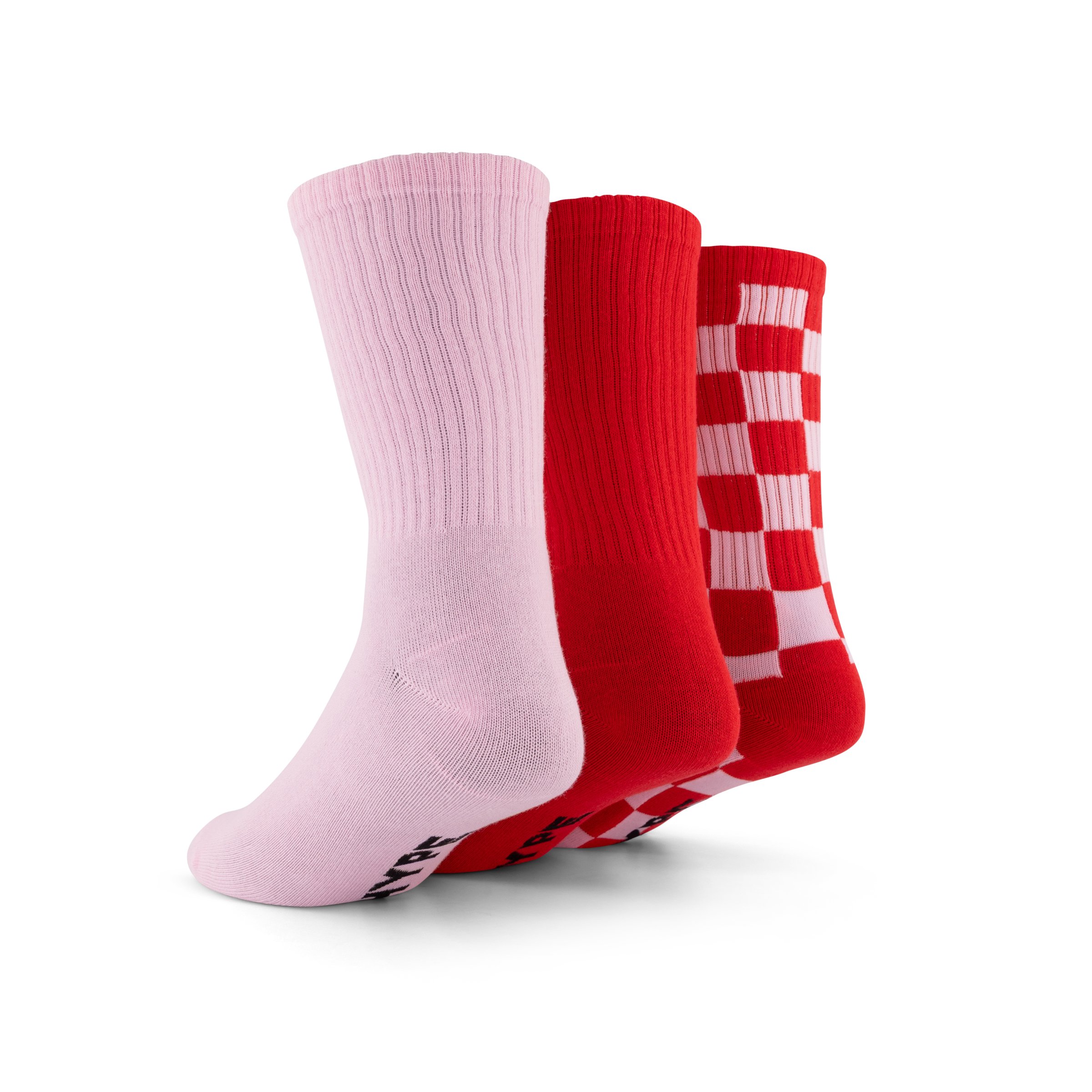 Hype DC Checker Crew Socks 3-Pack
