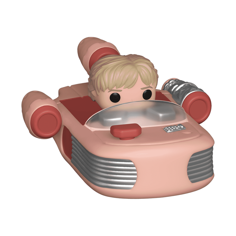 Bitty Pop! Pop! Rides Luke Skywalker and Speeder