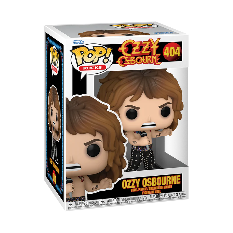 OZZY OSBOURNE SHIRTLESS (1989)