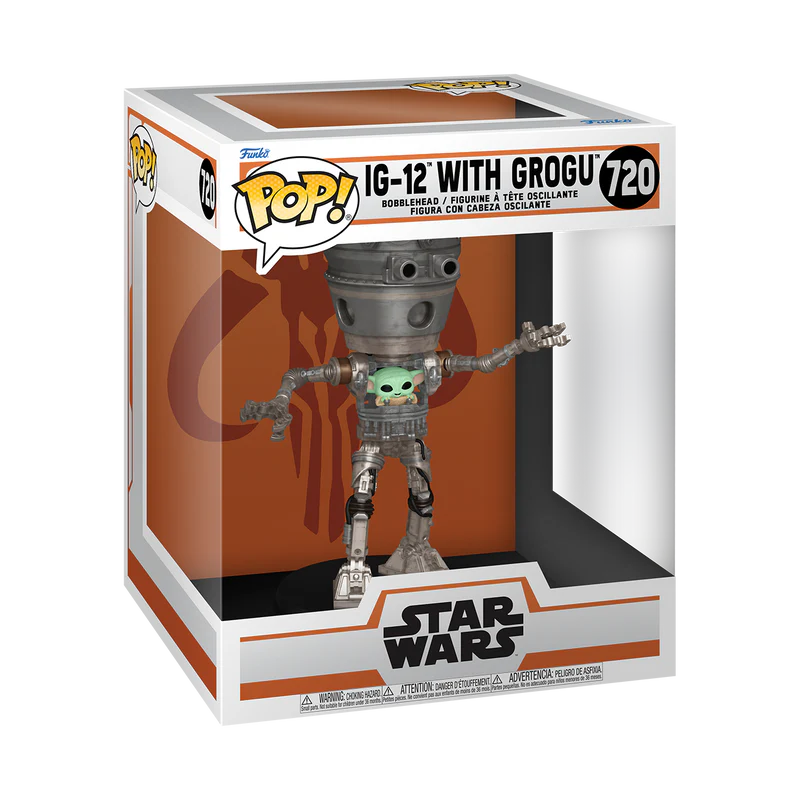 IG-12 WITH GROGU - STAR WARS: THE MANDALORIAN