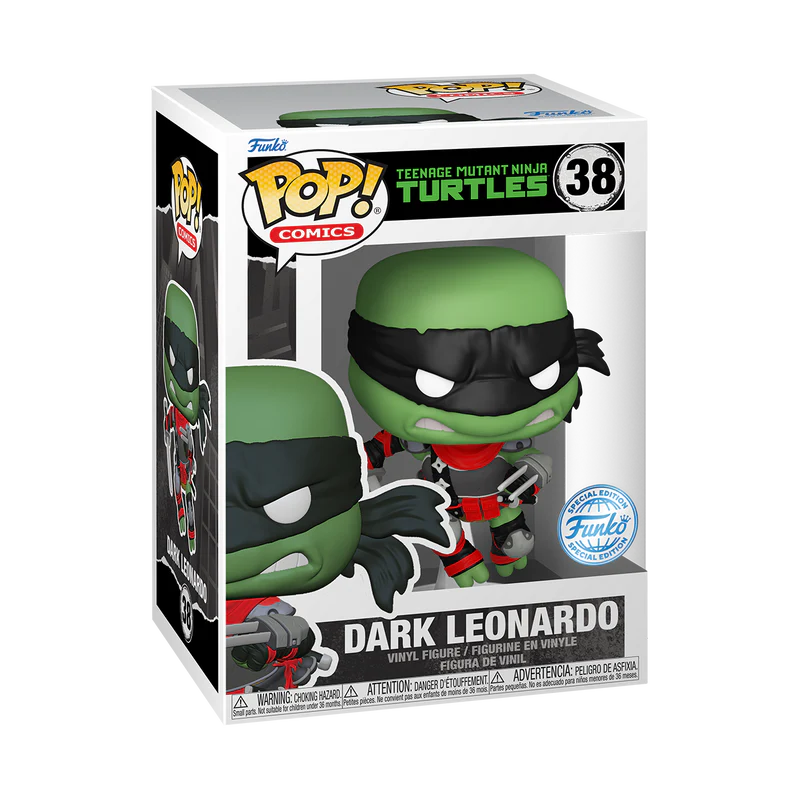 DARK LEONARDO - TEENAGE MUTANT NINJA TURTLES