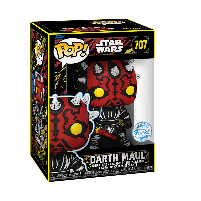 DARTH MAUL (RETRO) - STAR WARS: THE PHANTOM MENACE