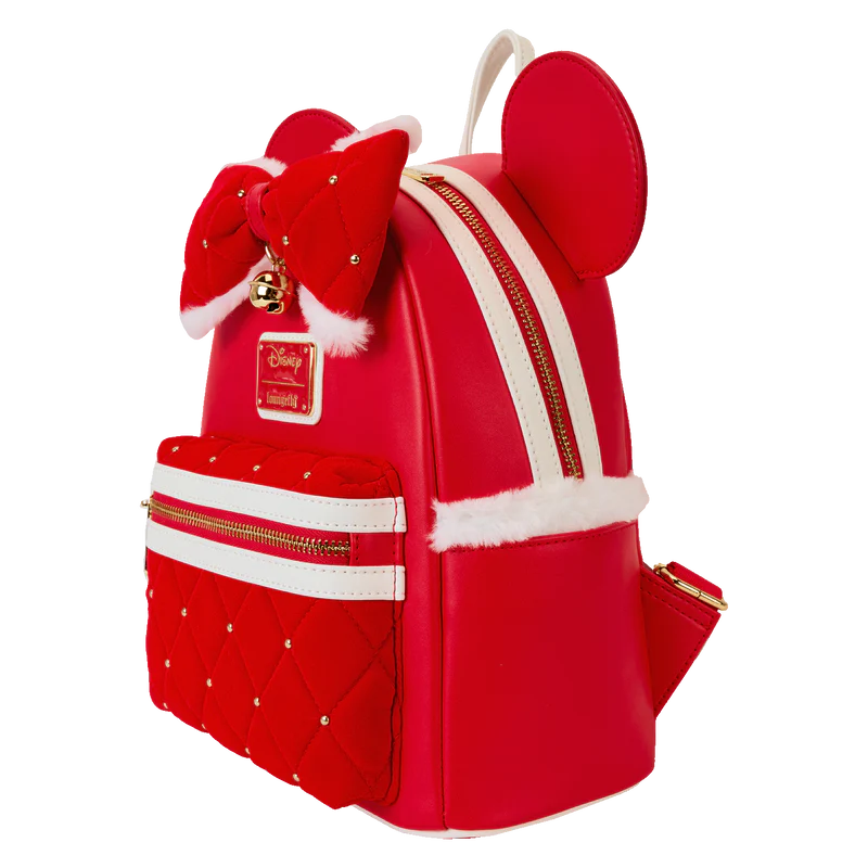 MINNIE MOUSE SANTA SUIT MINI BACKPACK - DISNEY