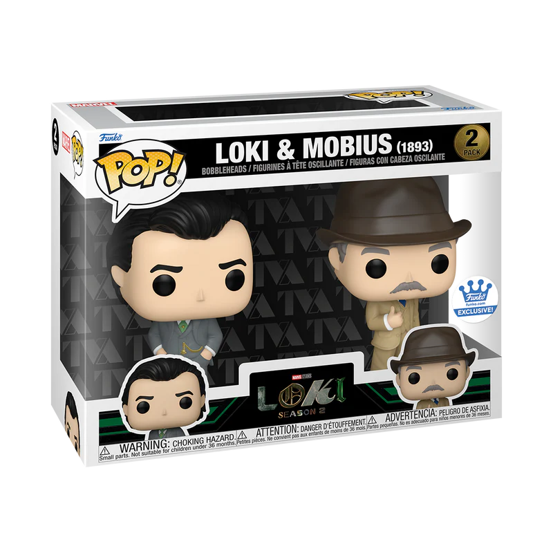 LOKI AND MOBIUS (1893) - MARVEL STUDIOS LOKI