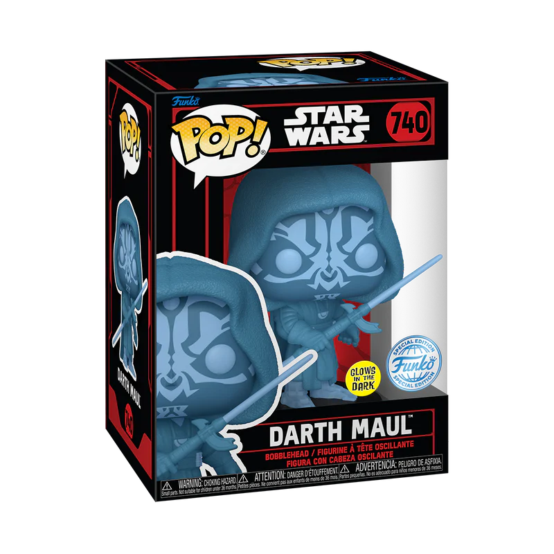 DARTH MAUL (HOLO) (GLOW) - STAR WARS: DARK SIDE