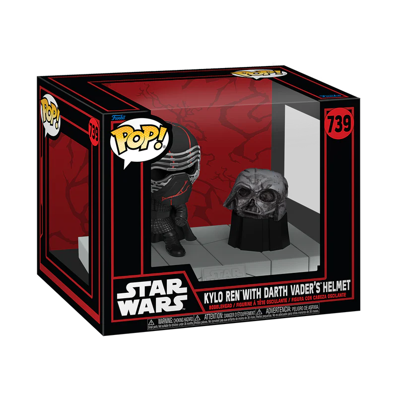 KYLO REN WITH DARTH VADER'S HELMET - STAR WARS: DARK SIDE