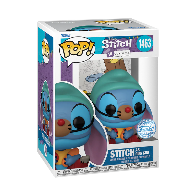 STITCH AS GUS GUS - STITCH IN COSTUME