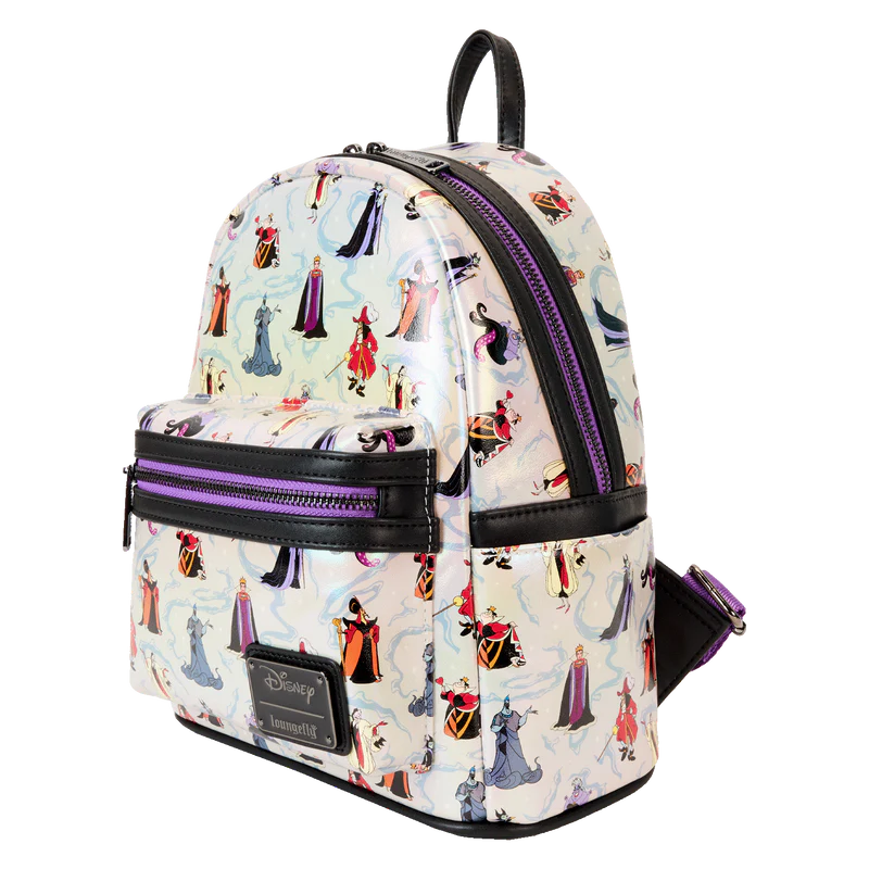 DISNEY VILLAINS IRIDESCENT MINI BACKPACK