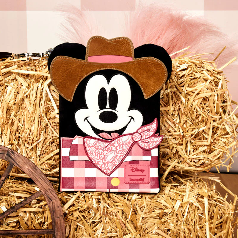 WESTERN MICKEY MOUSE PLUSH JOURNAL - DISNEY