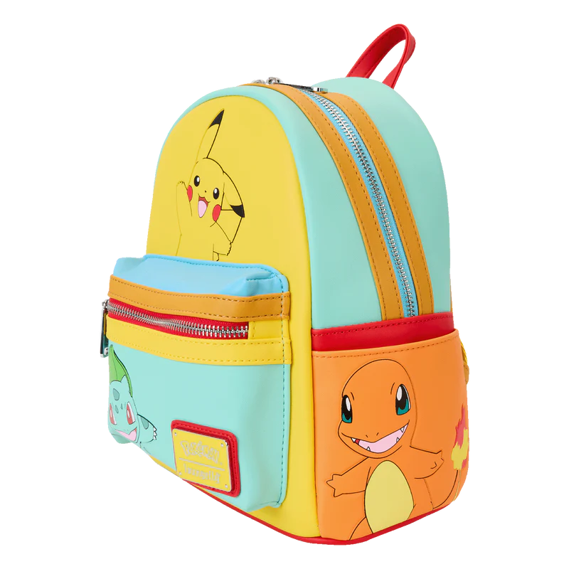 COLOUR BLOCK MINI BACKPACK - POKÉMON