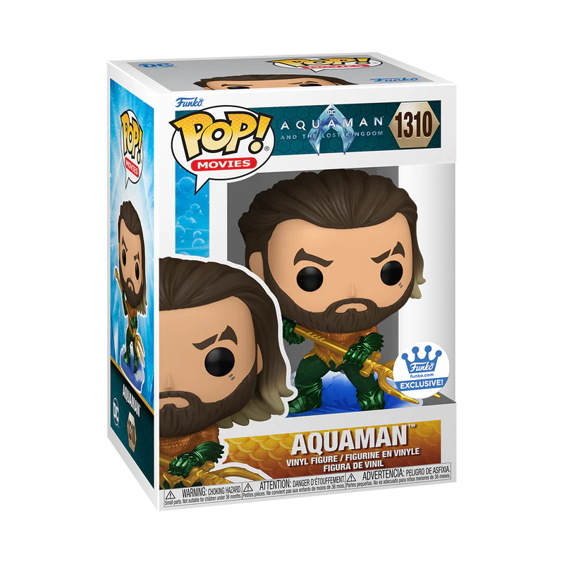 AQUAMAN ON WAVE - AQUAMAN AND THE LOST KINGDOM