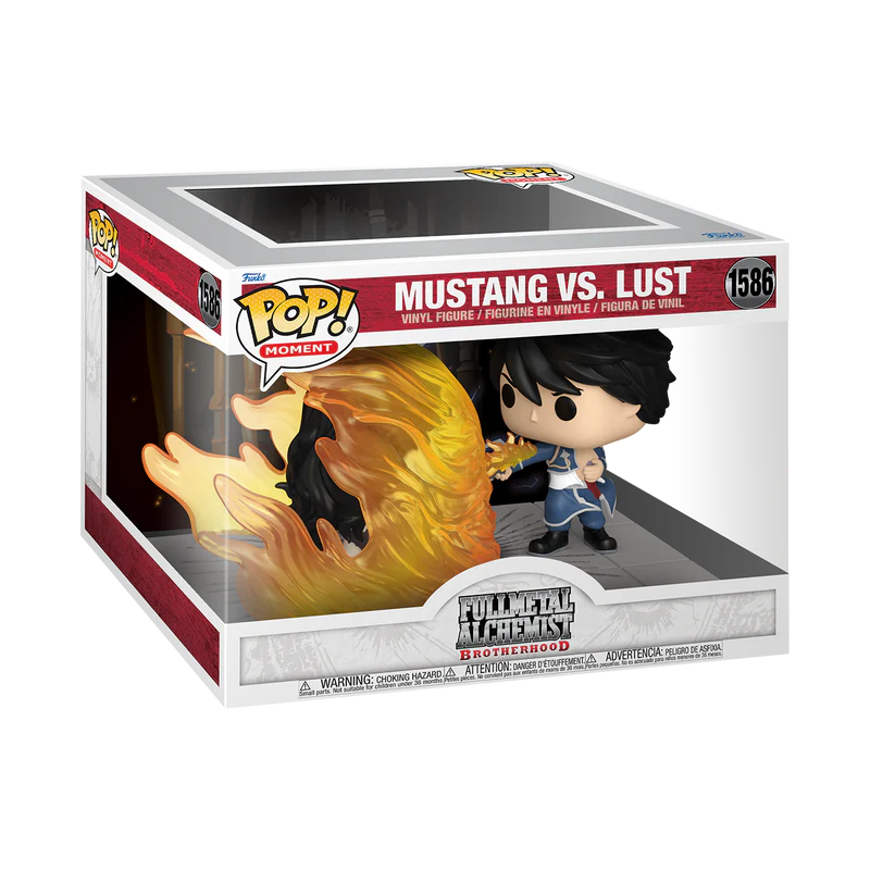 MUSTANG VS LUST - FULLMETAL ALCHEMIST: BROTHERHOOD