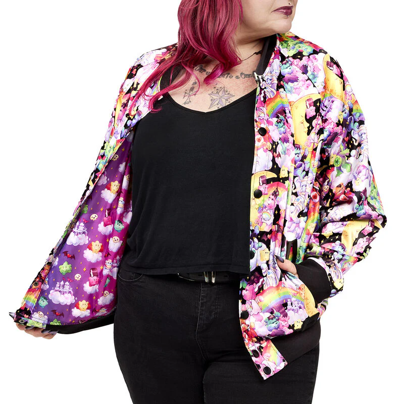 CARE BEARS X UNIVERSAL MONSTERS BOMBER JACKET