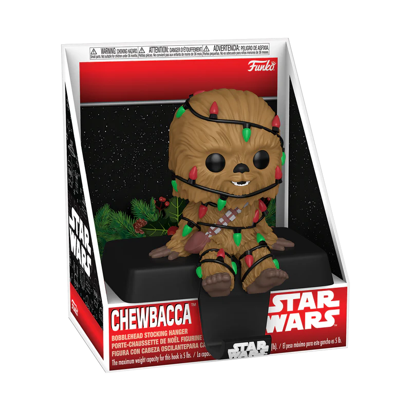 CHEWBACCA - STAR WARS STOCKING HANGER
