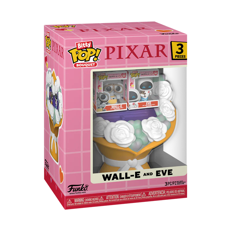 BITTY POP! BOUQUET WALL-E AND EVE - PIXAR
